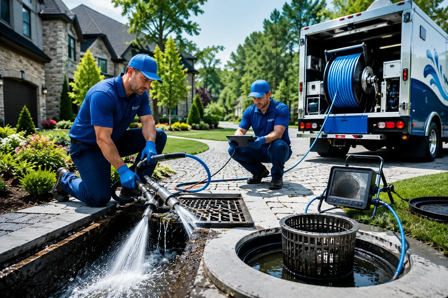 Local outdoor drain cleaning professionals in Reedsville, WI
