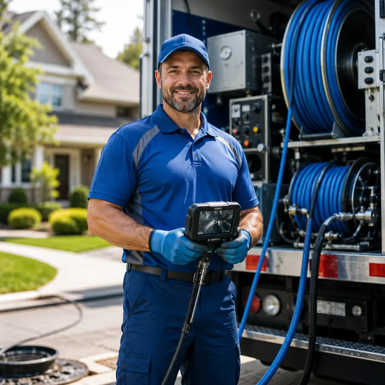 Local outdoor drain cleaning specialists in Reedsville, WI